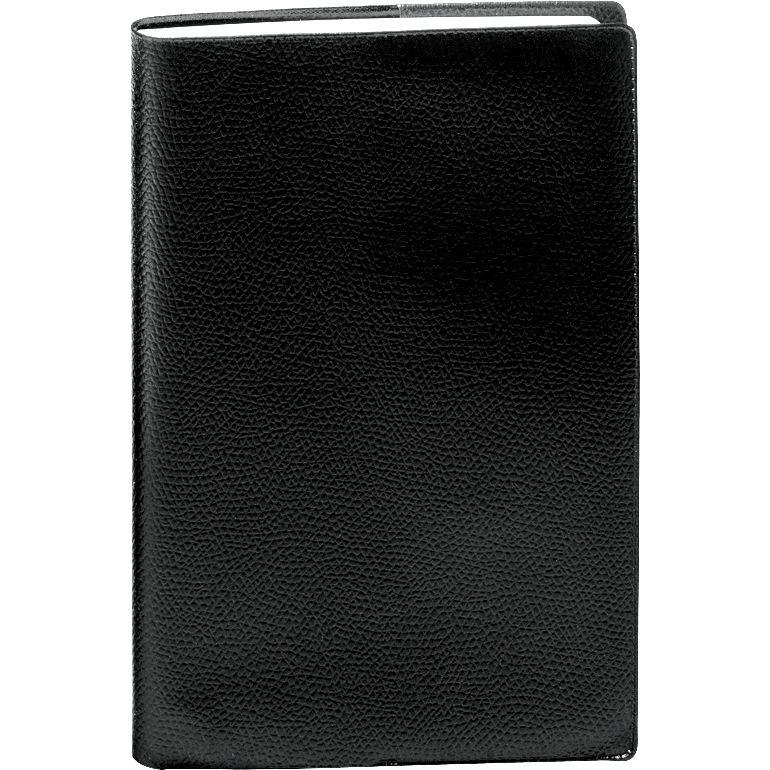AGEND POCHE PLAIN PLAST NOIR