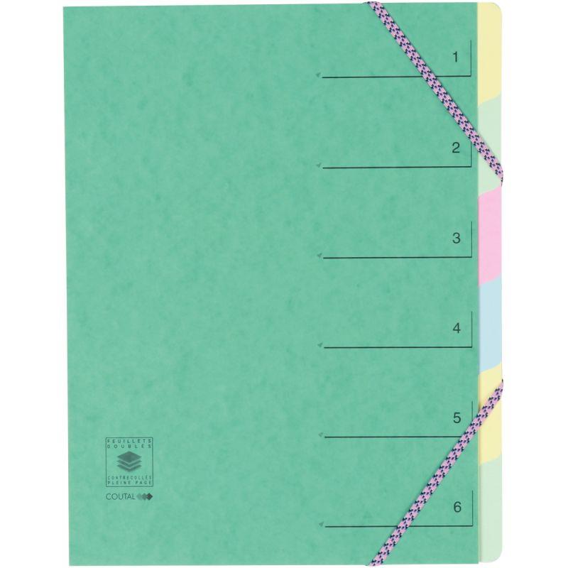 TRIEUR CARTE ELASTIQ 7 CASES