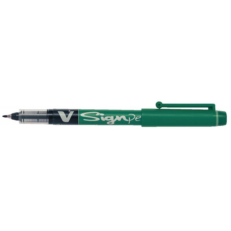 FEUTRE PILOT V SIGN PEN VERT