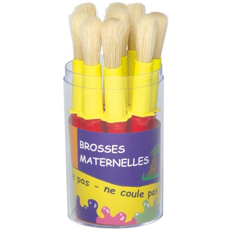 POT  9 BROSSE MAXI + COLERETTE