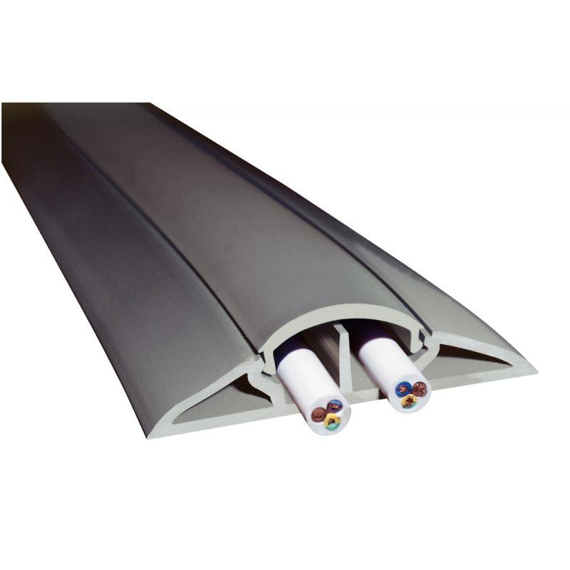 PROTEGE CABLE A CLIP 5M GRIS