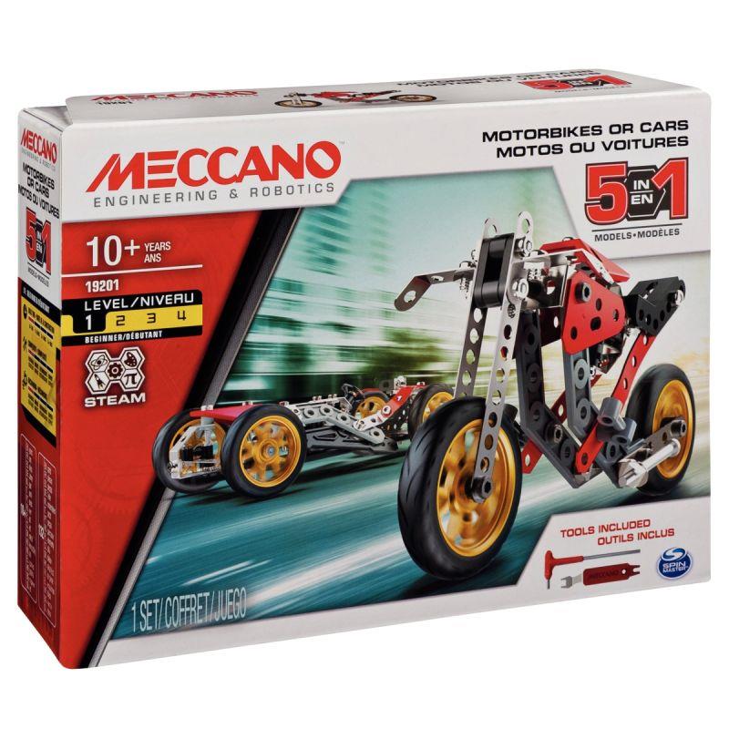 VOITURES ET MOTOS MECCANO