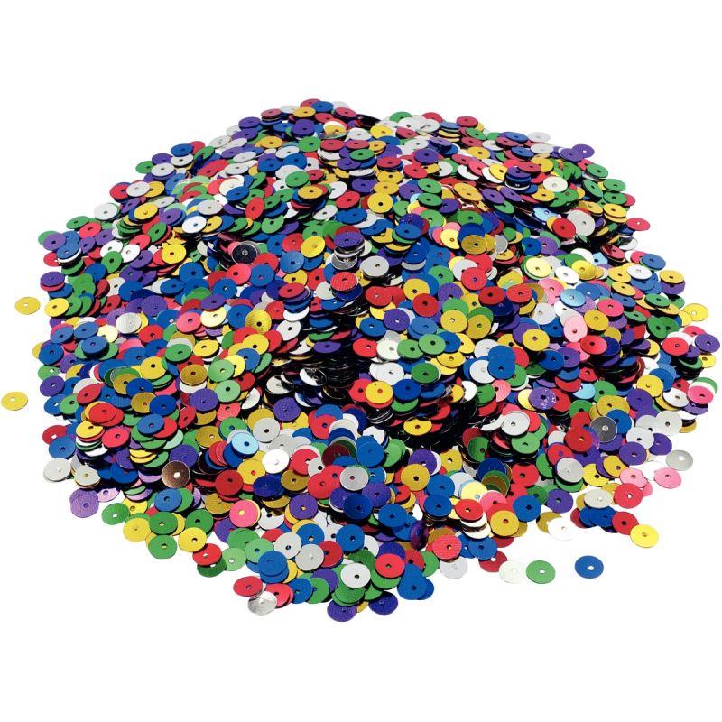 POT 185G SEQUINS ROND LISSE D6