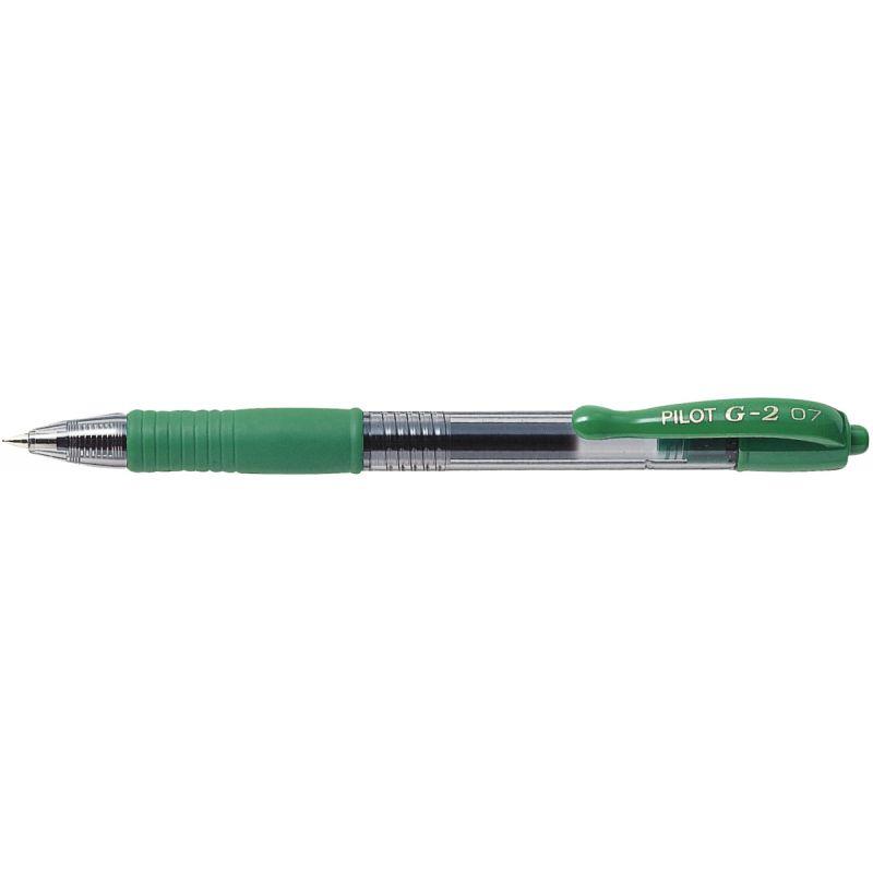 STYLO BILLE RETR PILOT G2 VERT