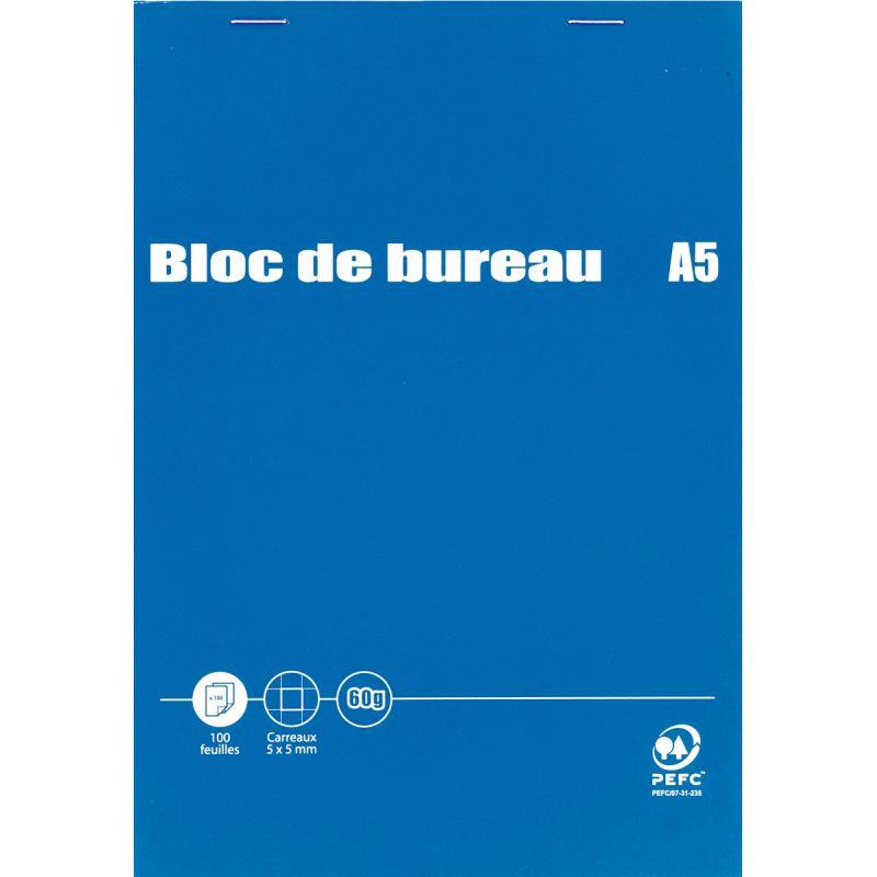 BLOC BUREAU 100F 5X5 A5 60G