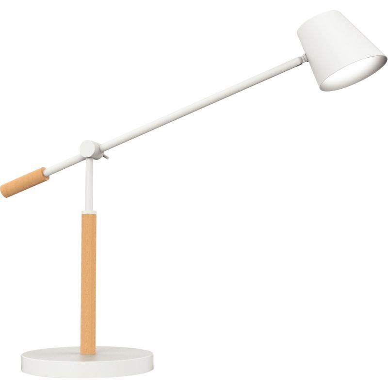 LAMPE LED VICKY BOIS/BLC