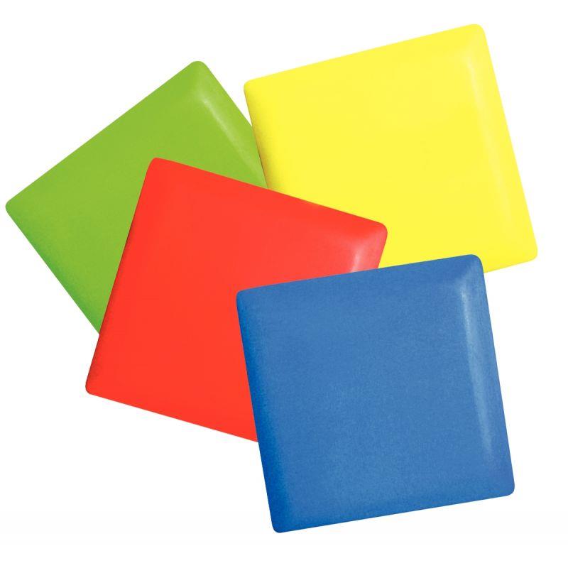 LOT 2 GALET CARRE PVC ASS