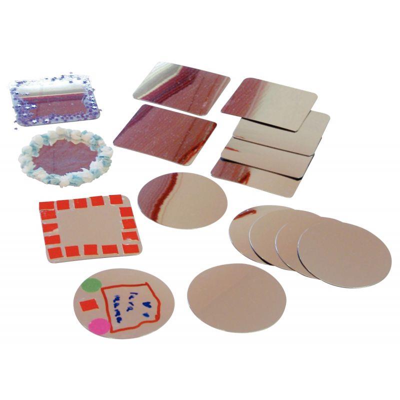 LOT 16 MIROIR PLASTIQUE ASS