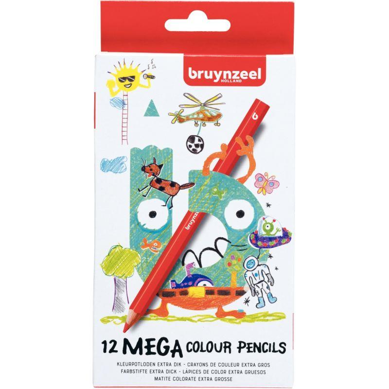 ETUI 12 CRAYON COUL GROS MODEL