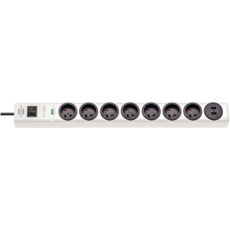 MULTIPRISE PARA 7PRISES+2USB