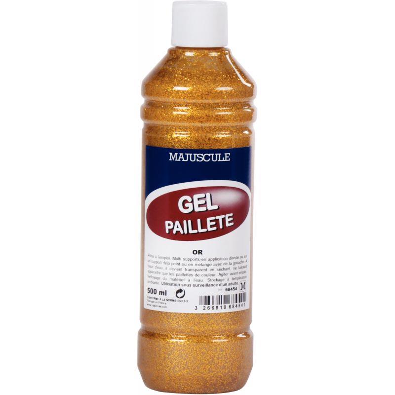 FL 500ML GEL PAILLETE OR