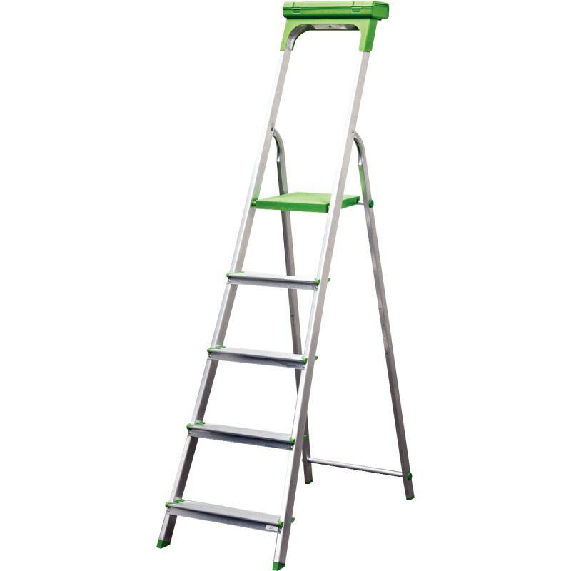 ESCABEAU 4 MARCHE + PLATEFORME