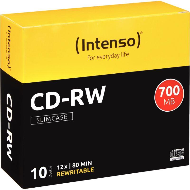 PQ 10CD-RW HS INTENSO 700MO12X