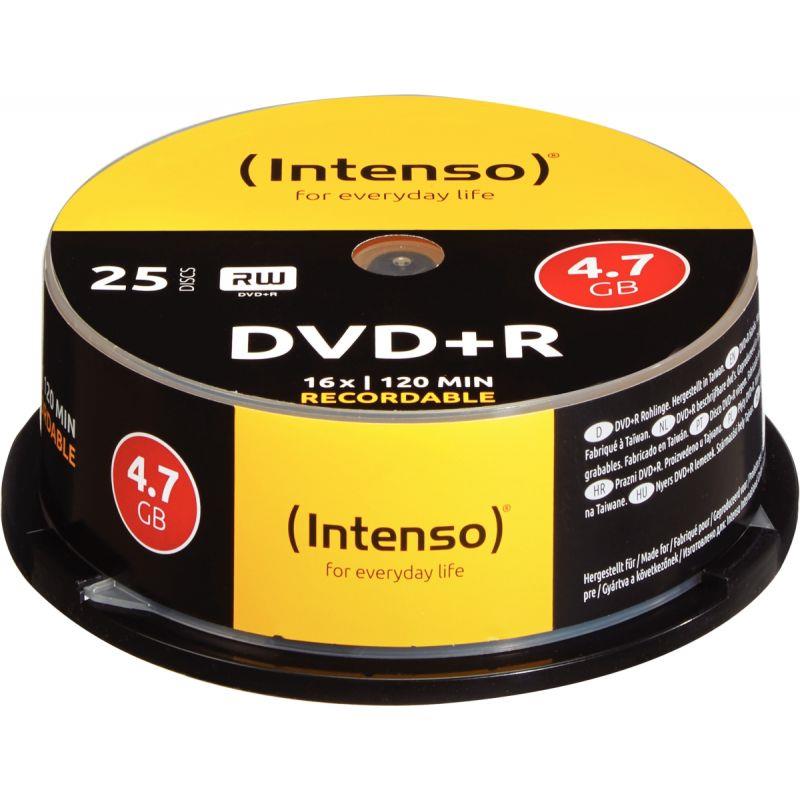 SPIN 25DVD+R INTENSO 4,7GO 16X