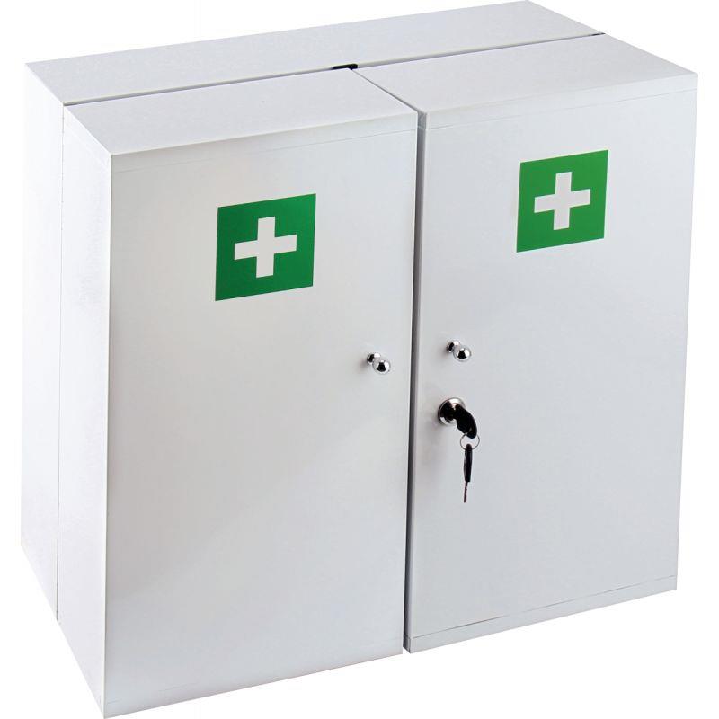 ARMOIRE PHARMACIE 2 PORTES BLC