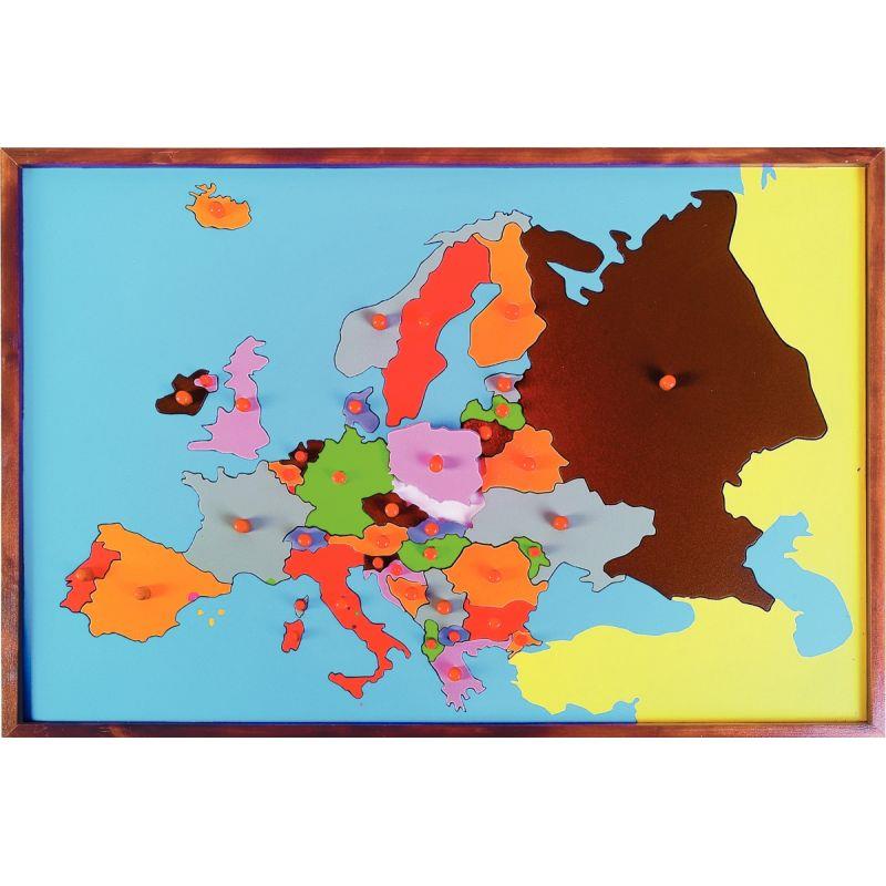 PUZZLE DE L'EUROPE