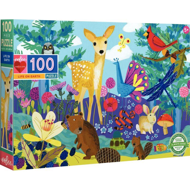 PUZZL 100P LA VIE SUR TERRE