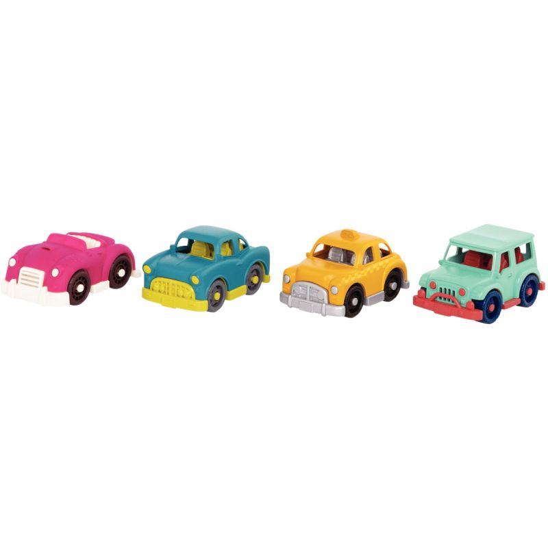 LOT 4 PETITS VEHICULES RETRO B