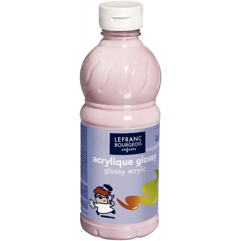 FL 500ML ACRYLIQ GLOSSY ROSE B