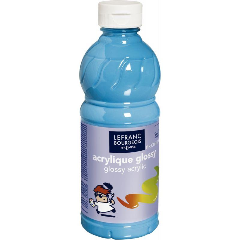 FL 500ML ACRYLIQ GLOSSY TURQUO