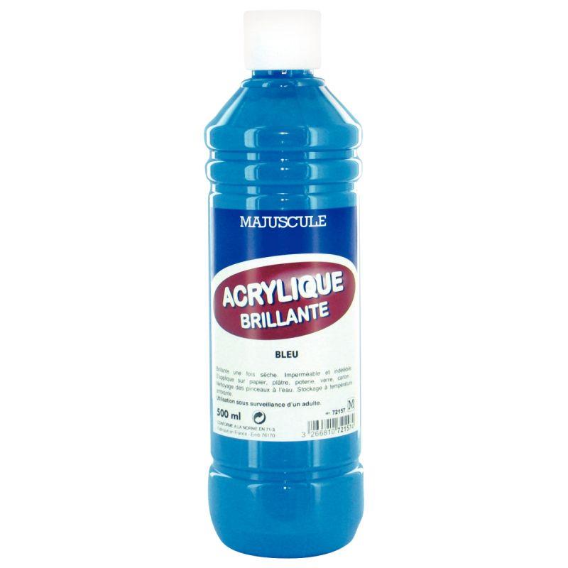 FL 500ML PEINT ACRYLIQUE BLEU