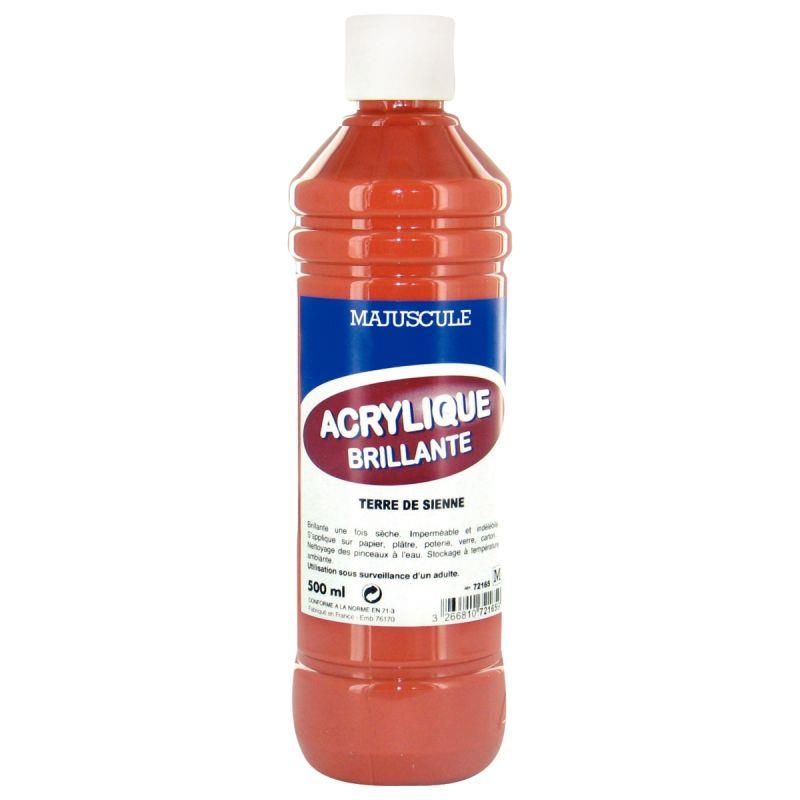 FL 500ML PEINT ACRYLIQUE TERRE