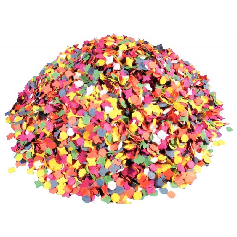 SACHET 1KG CONFETTI MULTICOLOR