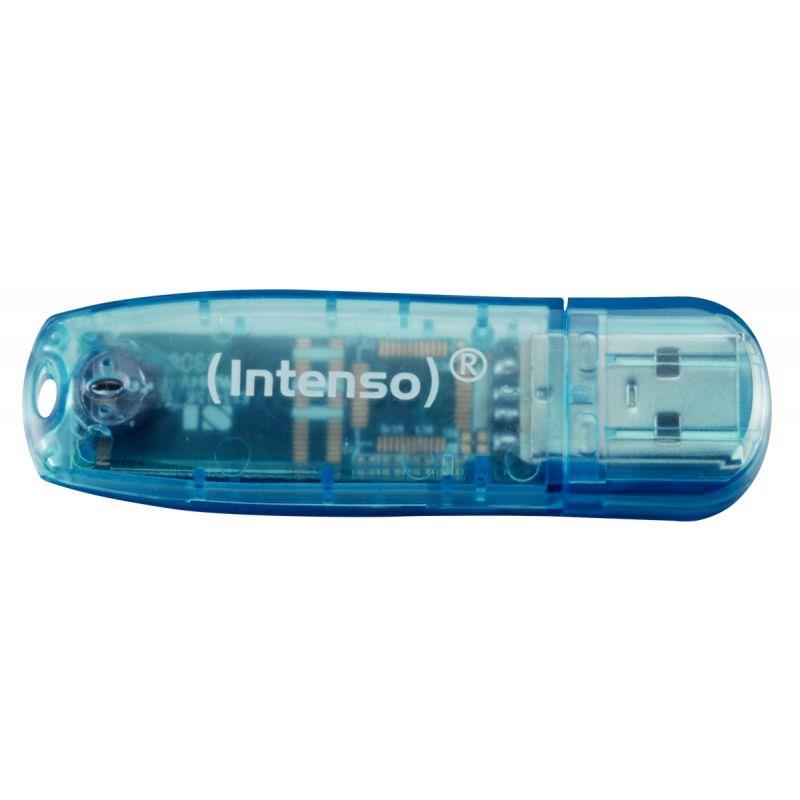 CLE USB2.0 INTENSO RAINBOW 4GO