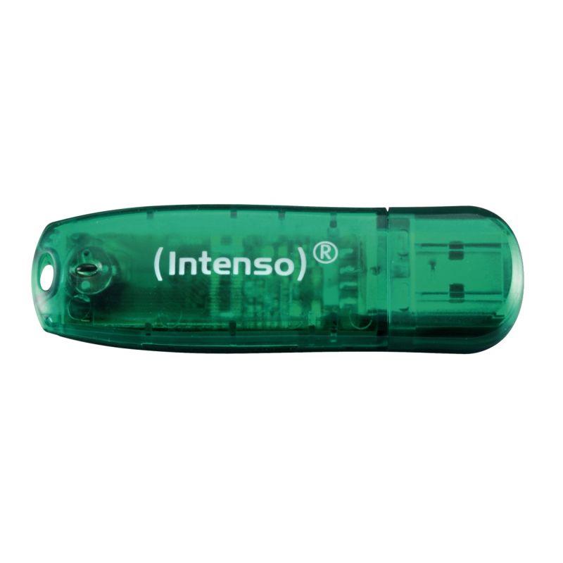 CLE USB2.0 INTENSO RAINBOW 8GO