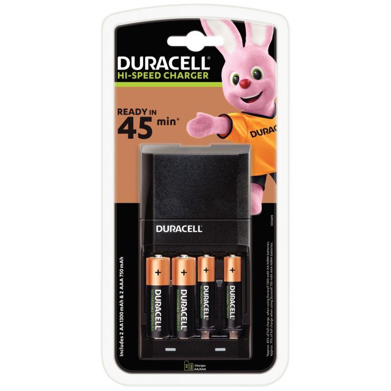 CHARGEUR CEF27 DURACEL+4ACCU