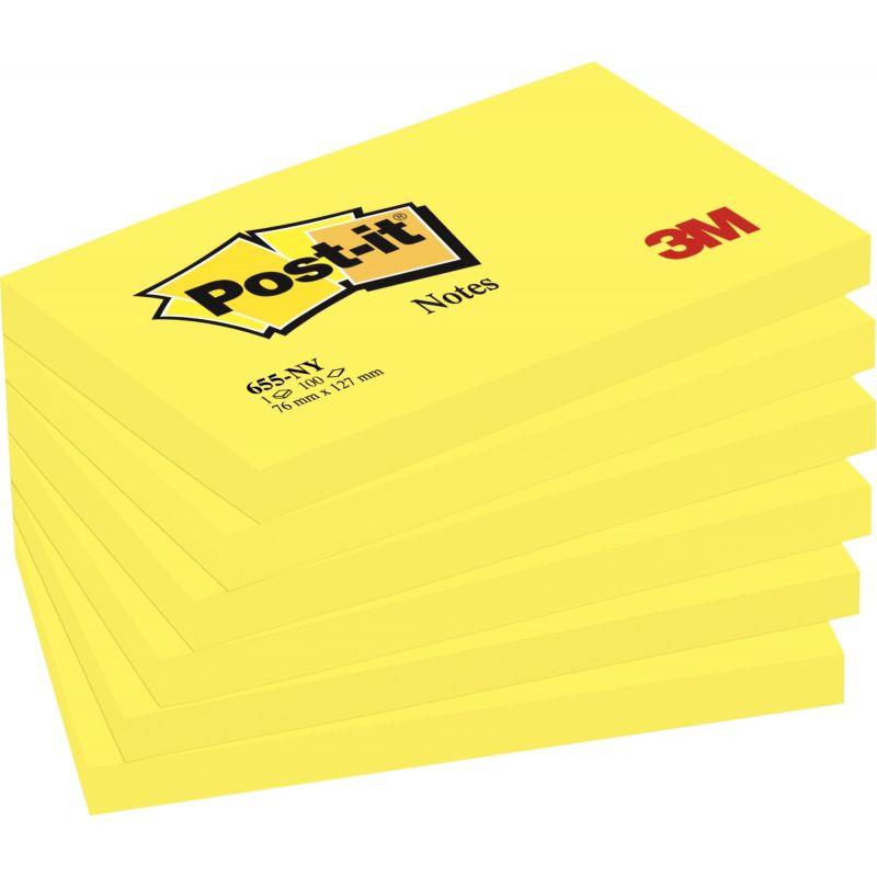 PQ 6 BLOC P-IT 76X127 JNE NEON
