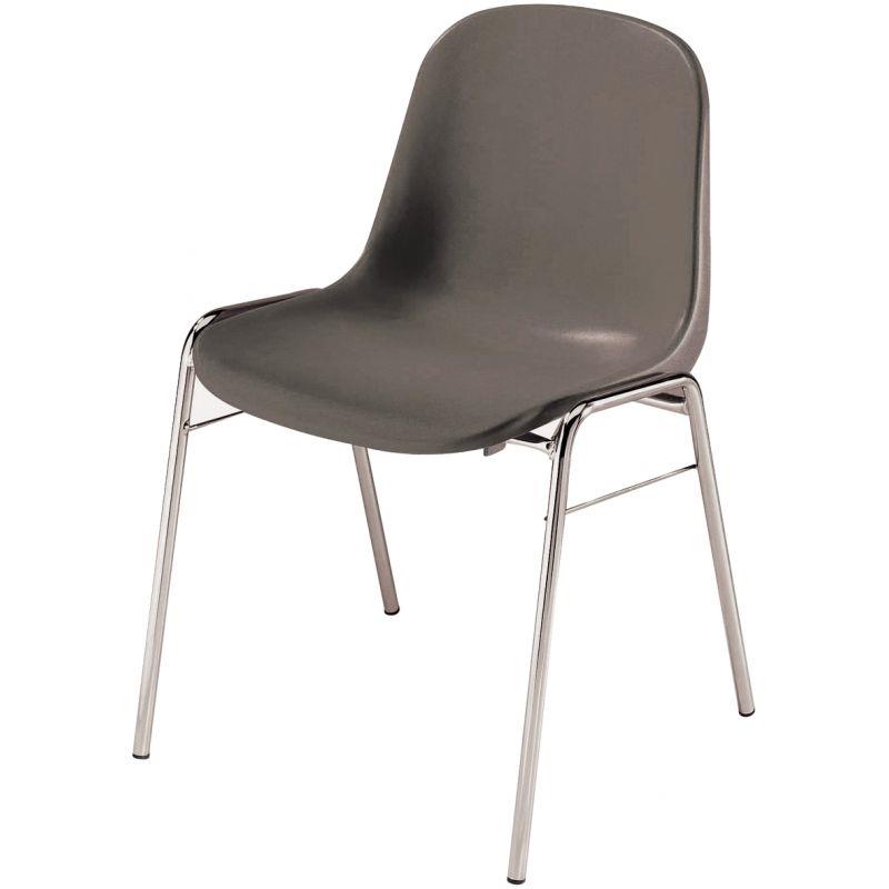 CHAISE ACCUEIL COQUE BETA GRIS