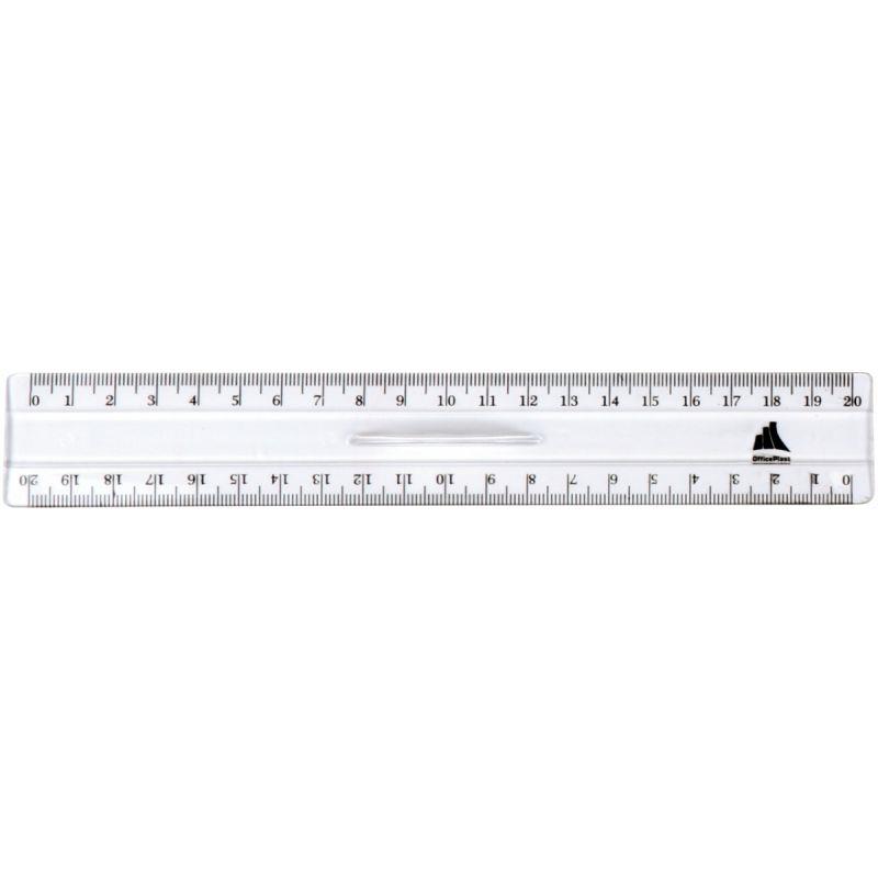 DBLE DECIMETRE PLAST CRISTAL