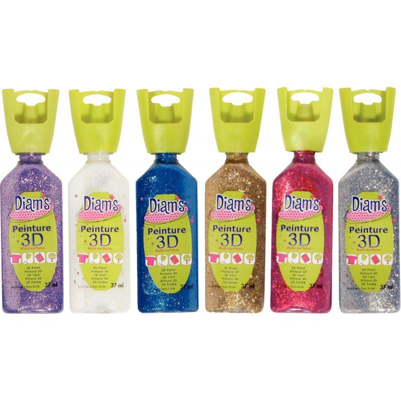 LOT 6FL 37ML PEINT DIAMS PAILL