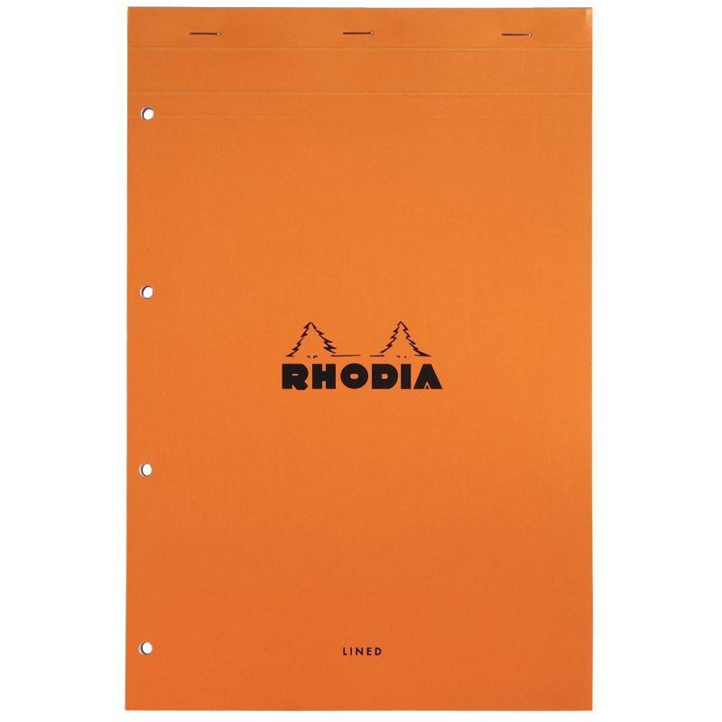 BLOC RHODIA A4+ LIG BLC PERF