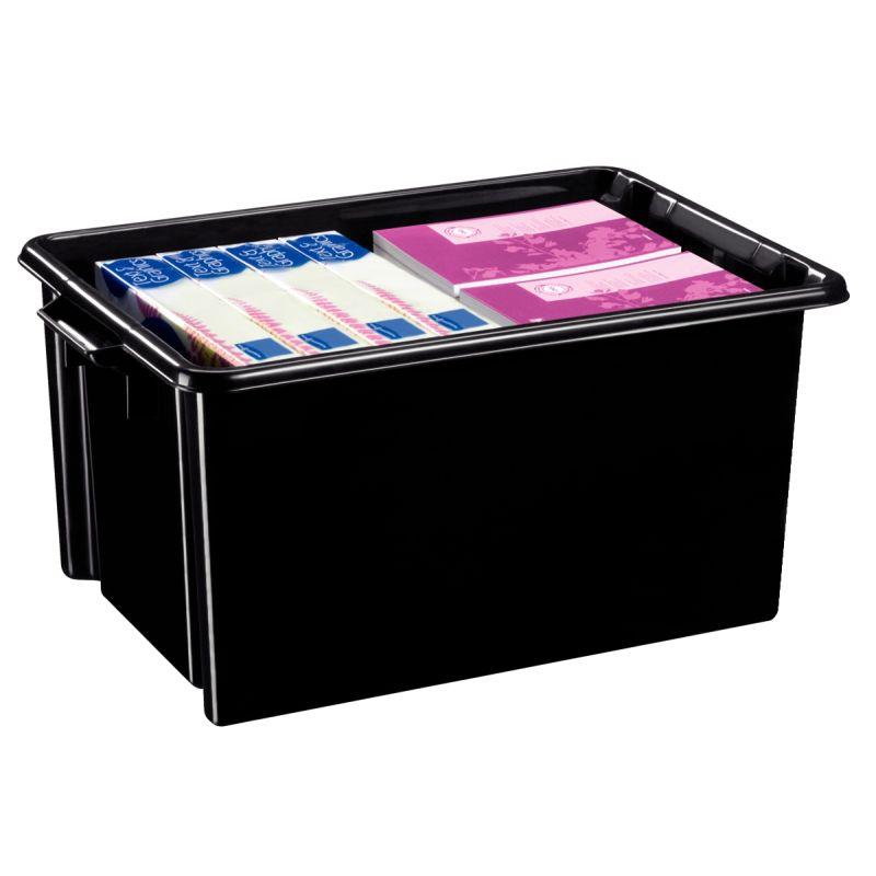 BAC RANGEMENT 48,5 LITRE NOIR