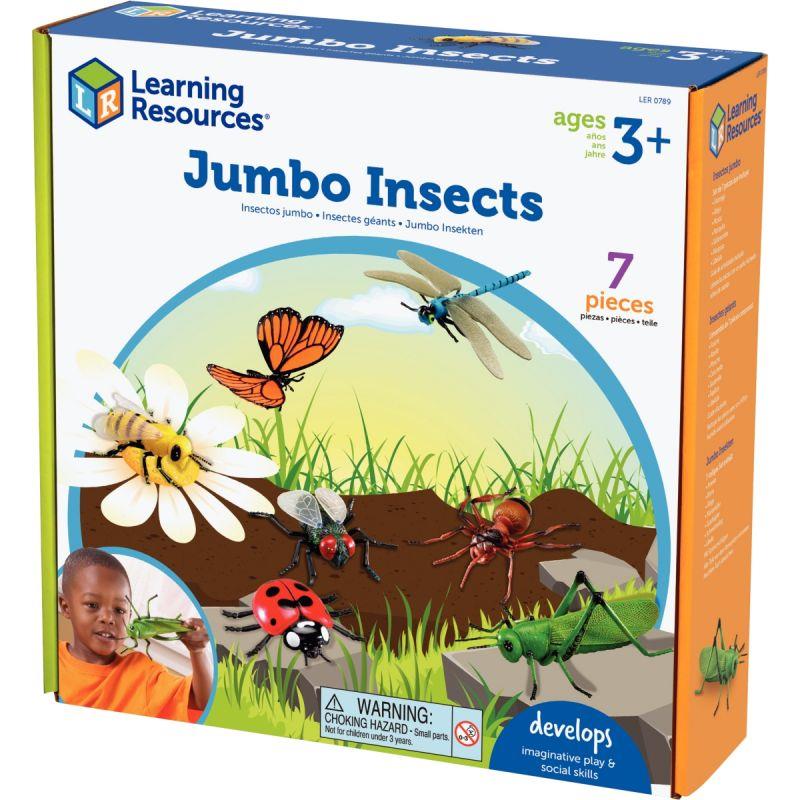 LOT 7 JUMBO INSECTES