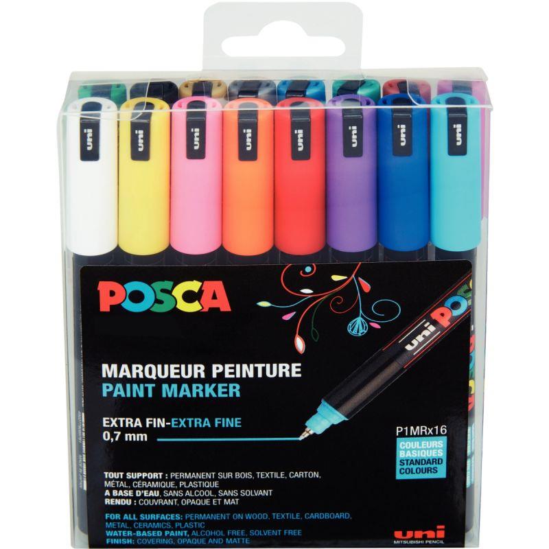 POCH 16MARQ POSCA PTE EF0,7ASS