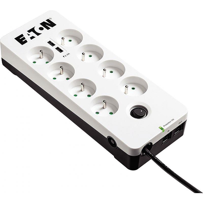 PROTECTION SECTEUR 8PR+TEL+USB