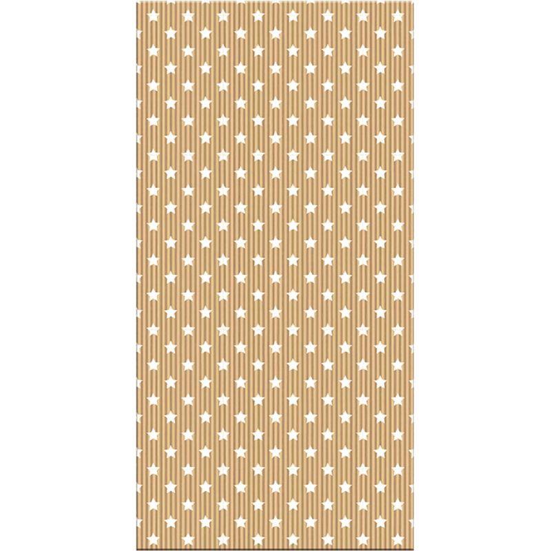 SAC 50 POCH KRAFT 15X31 ETOILE