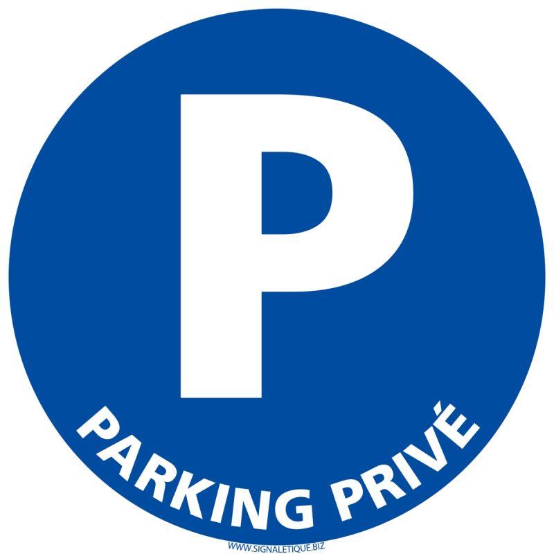 PANNEAU PARKING PRIVE