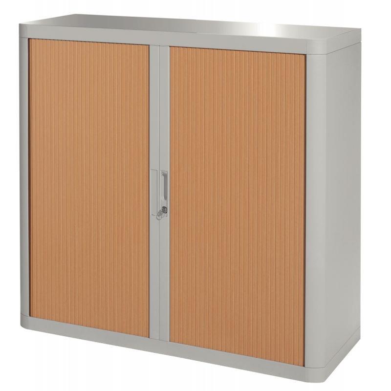 ARMOIRE RDX 2TABL GRIS/HETRE