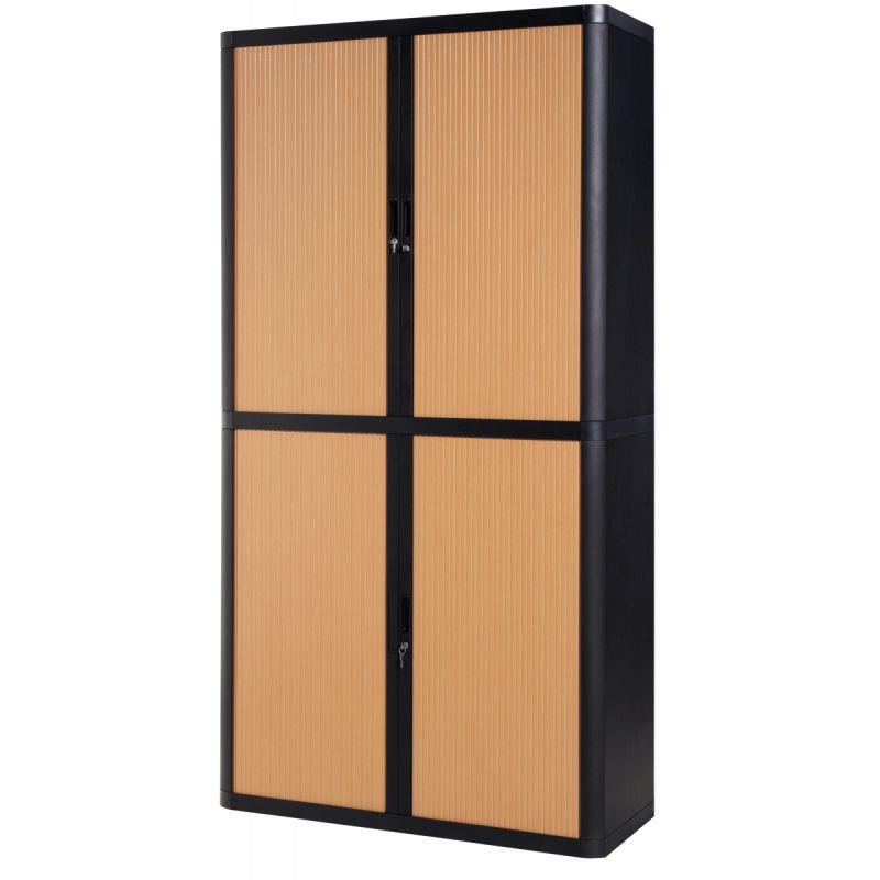 ARMOIRE RDX 4TABL NOIR/HETRE