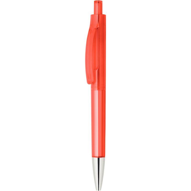 STYLO BILLE TRANSP ROUGE