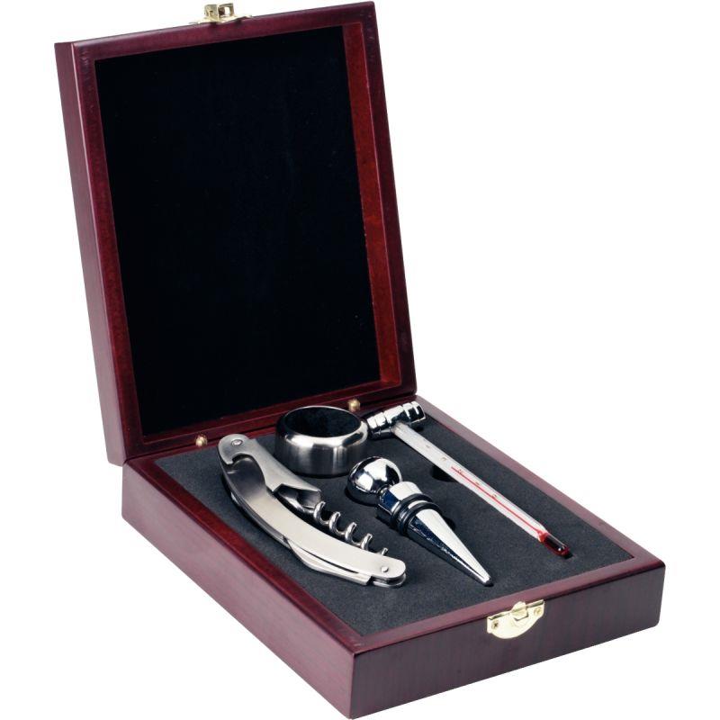 SET USTENSILES VIN BOIS