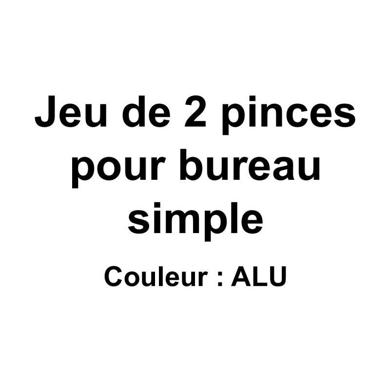 JEU 2 PINCE SIMPL ACCOUFRO ALU