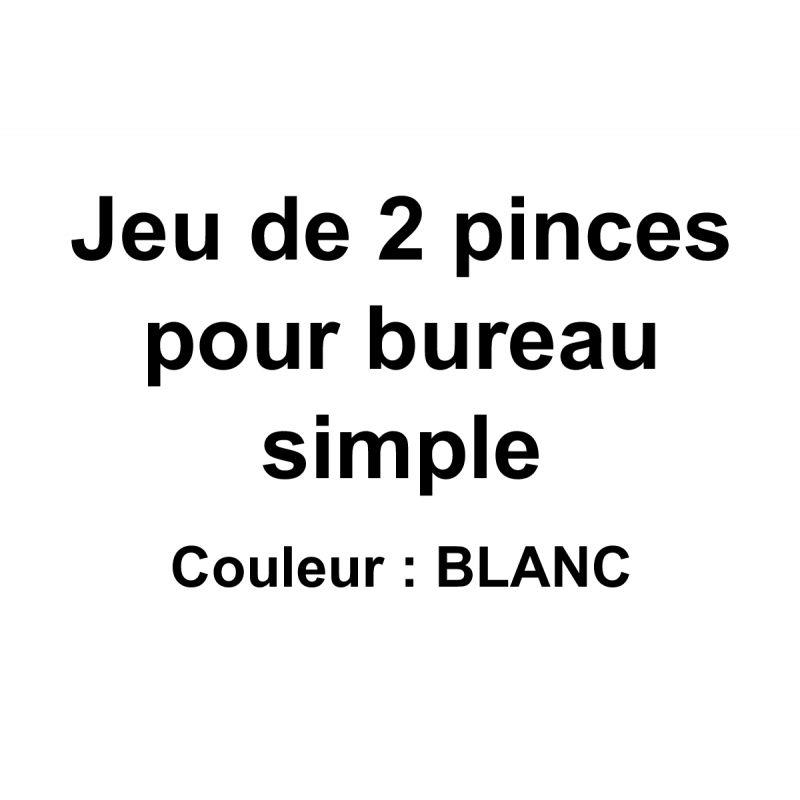 JEU 2 PINCE SIMPL ACCOUFRO BLC