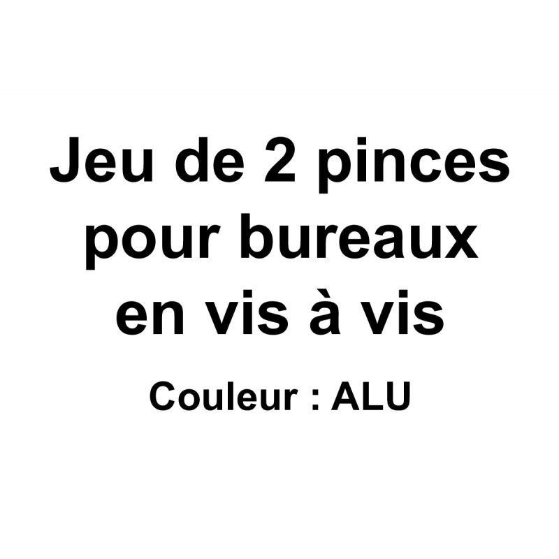 JEU 2 PINCE DOUBL ACCOUFRO ALU