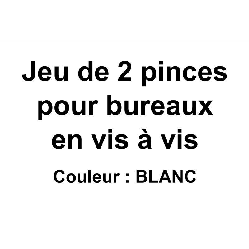 JEU 2 PINCE DOUBL ACCOUFRO BLC