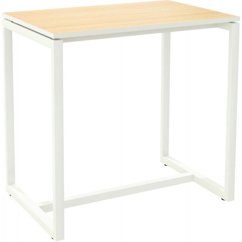 TABLE HAUTE L114CM HETRE/BLC